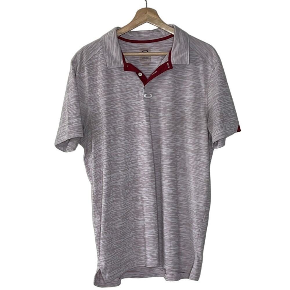 OAKLEY‎ HYDROLIX GRAVITY POLO MEN'S SHIRT SIZE L